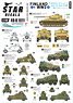 Finland WW2 # 3.PzKpfw IV Ausf J, BA-10M and BA-20M Armored Cars. (Plastic model)