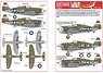 P47C/D Thunderbolts of Hub Zemke`s 56th Fighter Group Set 1 (Decal)