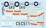 P-51D-5 `357th FG` (for Tamiya/Revell) (Decal)