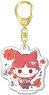 Welcome to Demon School! Iruma-kun Glitter Acrylic Key Ring Blooming Devil Ver. Opera (Anime Toy)