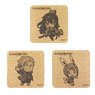Edens Zero Cork Coaster (2) B Set (Homura & Weisz & Pino) (Set of 3) (Anime Toy)
