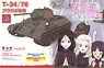 Girls und Panzer the Movie T-34/76 Pravda High School w/Roadwheels Masking Sheet (Plastic model)