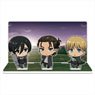 Attack on Titan Acrylic Diorama E [Eren & Mikasa & Armin] (Anime Toy)