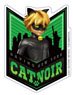 Miraculous: Tales of Ladybug & Cat Noir Acrylic Badge Cat Noir (NY) (Anime Toy)