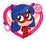 Miraculous: Tales of Ladybug & Cat Noir Acrylic Badge Chibi Ladybug B (Anime Toy)