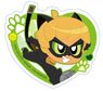 Miraculous: Tales of Ladybug & Cat Noir Acrylic Badge Chibi Cat Noir A (Anime Toy)
