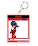Miraculous: Tales of Ladybug & Cat Noir SNS Style Acrylic Key Ring Ladybug (Anime Toy)