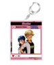 Miraculous: Tales of Ladybug & Cat Noir SNS Style Acrylic Key Ring Marinette & Adrien (Anime Toy)