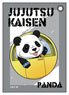 TV Animation [Jujutsu Kaisen] Synthetic Leather Pass Case Panda Amusement Park Deformed Ver. (Anime Toy)