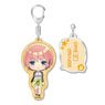 The Quintessential Quintuplets Season 2 Famous Saying Twin Acrylic Key Ring Ichika (Anime Toy)