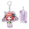 The Quintessential Quintuplets Season 2 Famous Saying Twin Acrylic Key Ring Nino (Anime Toy)