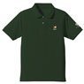 Mobile Suit Gundam Zeonic Embroidery Polo-Shirt British Green S (Anime Toy)