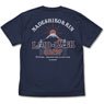 Laid-Back Camp Mt. Fuji & Nadeshiko & Rin T-Shirt Indigo S (Anime Toy)