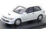 Toyota STARLET GT turbo (1989) スーパーホワイトII (ミニカー)