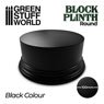 Round Block Plinth 10cm - Black (Display)