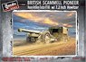British Scammell Pioneer Heavy Artillery Tractor R100 w/7.2 inch Howitzer (Plastic model)