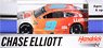`チェイス・エリオット` #9 ルーマーウインドウフィルム シボレー カマロ NASCAR 2021 サーキット・オブ・ザ・アメリカズ ウィナー (ミニカー)