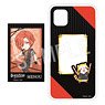 Black Star -Theater Starless- x Rascal Pushing Favorite Character iPhone Case (for iPhone11 Size) (Menou) (Anime Toy)