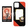 Black Star -Theater Starless- x Rascal Pushing Favorite Character iPhone Case (for iPhone12/12pro Size) (Menou) (Anime Toy)