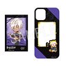 Black Star -Theater Starless- x Rascal Pushing Favorite Character iPhone Case (for iPhone12mini Size) (Qu) (Anime Toy)