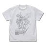 Mobile Suit Gundam: Hathaway`s Flash Xi Gundam T-Shirt White S (Anime Toy)