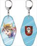 Strike Witches: Road to Berlin Double Sided Key Ring Pale Tone Series Yoshika Miyafuji (Anime Toy)