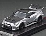 LB-Silhouette Works GT Nissan 35GT-RR Silver (Diecast Car)