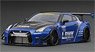 LB-WORKS Nissan GT-R R35 type 2 Blue (ミニカー)