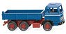 (HO) Flatbed Tipper (MB) - Azure Blue (Model Train)