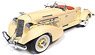 1935 Auburn 851 Speedster (Cream) (Diecast Car)