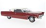 Cadillac Deville Coupe 1967 Red / White (Diecast Car)