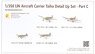 IJN Aircraft Carrier Taiho Detail Up Parts Set C (Carrier Based Aircrat) (Plastic model)