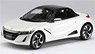 Honda S660 Alpha Premium Star White Pearl (Diecast Car)