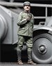 Italian Armoured Car Standing Officer (Plastic model)