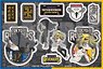 Tokyo Revengers Wall Sticker Keisuke Baji & Kazutora Hanemiya (Anime Toy)