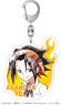 Shaman King Acrylic Key Ring Yoh Asakura Art-Pic (Anime Toy)