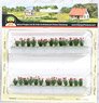 95671 (HO) Red Poppies (26 Pieces) (Model Train)