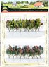 95632 (HO) Flower Trees (Large) (18 Pieces) (Model Train)