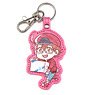Cells at Work! Black PU Key Ring Red Blood Cell (Anime Toy)