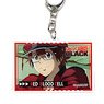 Cells at Work! Black Scene Picture Key Ring Red Blood Cell (Anime Toy)