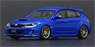 Subaru 2009 Impreza WRX Blue (RHD) (Diecast Car)