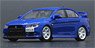 Mitsubishi Lancer Evolution X Blue (RHD) (Diecast Car)