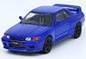 Nissan Skyline GT-R R32 Blue (Diecast Car)