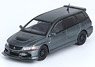 Mitsubishi Lancer Evolution IX Wagon Medium Purplish Gray Mica (Diecast Car)