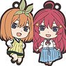 The Quintessential Quintuplets Season 2 Rubber Strap Collection Vol.1 (Set of 5) (Anime Toy)