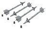AIM-9J Sidewinder (4 Pieces) (Plastic model)