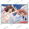 Haruhi Suzumiya Series B2 Microfiber Towel summer Ver. -Haruhi & Kyon`s Sister- (Anime Toy)