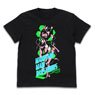 Evangelion Mari & Unit 08 T-Shirt Black L (Anime Toy)