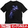 Anohana the Movie: The Flower We Saw That Day Night Sky & Menma Big Silhouette T-Shirt Black L (Anime Toy)