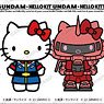 Gundam & Hello Kitty Trading Can Magnet (Set of 9) (Anime Toy)
